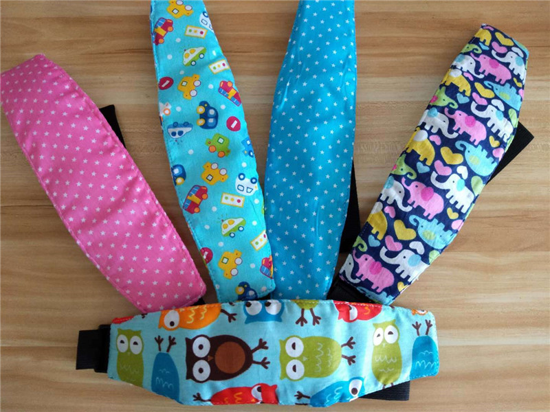 Fixing Band Baby Head Support Holder Sleeping Belt Baby Safety Car Seat Sleep Head Travel Stroller Soft Pillow