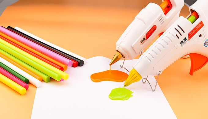Hot Melt Glue Sticks 7mm 11mm for kids Children hobbies DIY material tools White Yellow Transparent Assorted Colors