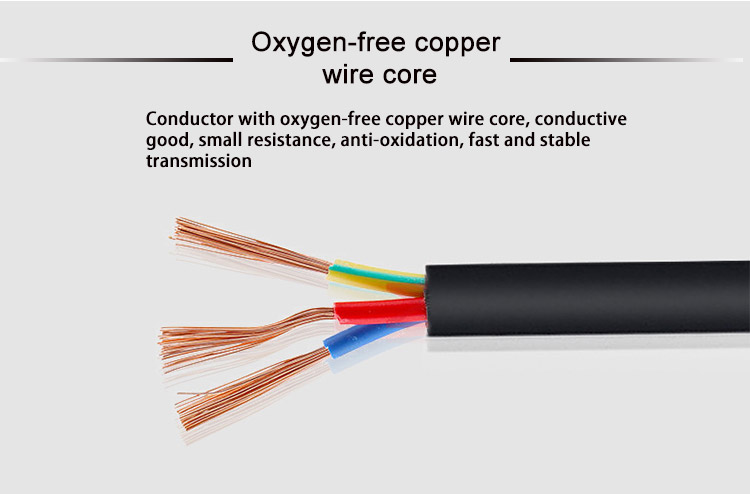 1.5mm C19 India 3 Prong Computer Power Cord South Africa Power Cable