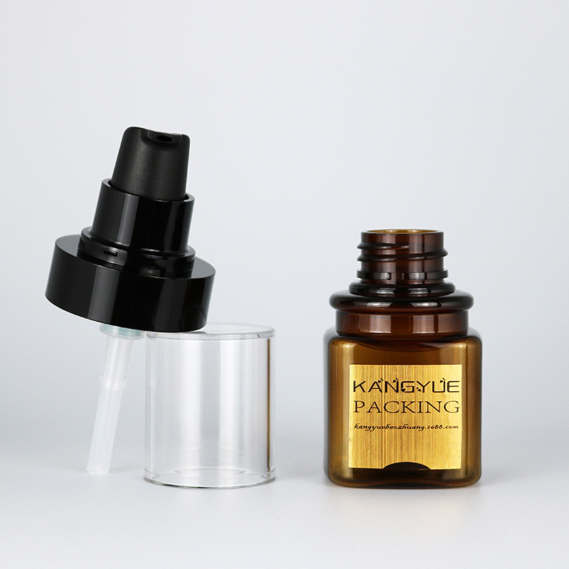 Small Amber Glass Mist Bottle With Aluminum Sprayer Refillable 40ml 60ml 100ml 120ml 2 Oz