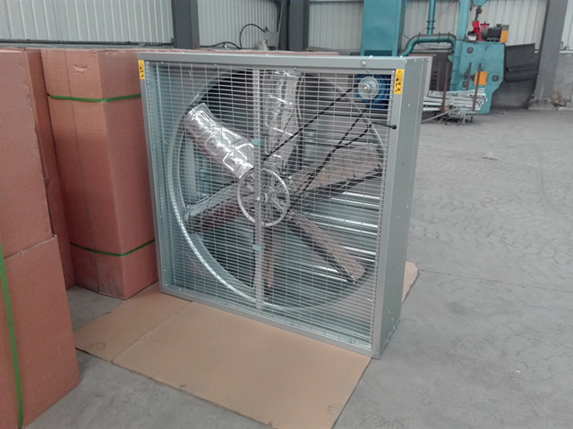 hot dip galvanized industrialexhaust fan ventilation for pig cow farm
