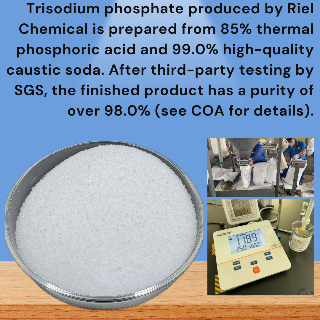 CAS 7601-54-9 Na3PO4 98% Tripotassium Phosphate Anhydrous Powder 25kg/Bag