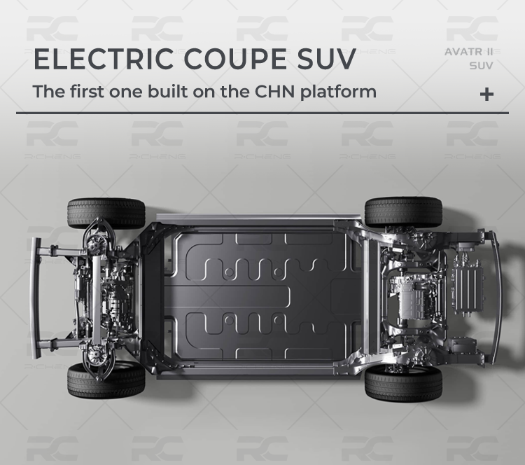 ELECTRIC COUPE SUV AVATRNI SUV The first one built on the CHN platform