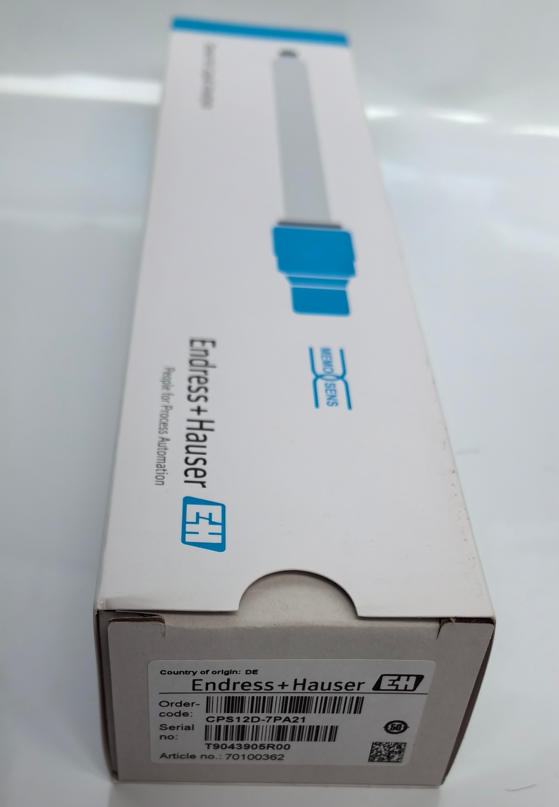 Digital Endress And Hauser Flow Meter ORP Sensor 12mm Memosens CPS12D-7PA21