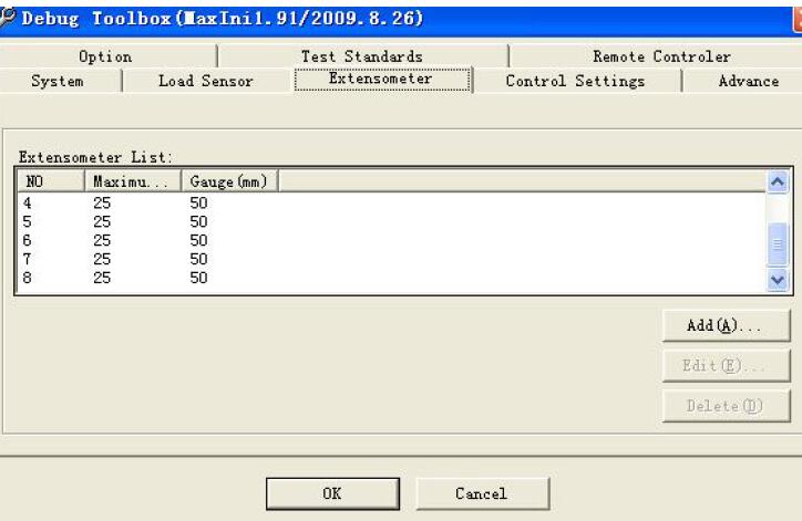 universal testing machine procedure