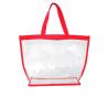 Buy cheap Water Proof Transparent Clear PVC Womens Shoulder Tote Bags 40 * 35 * 10 cm from wholesalers