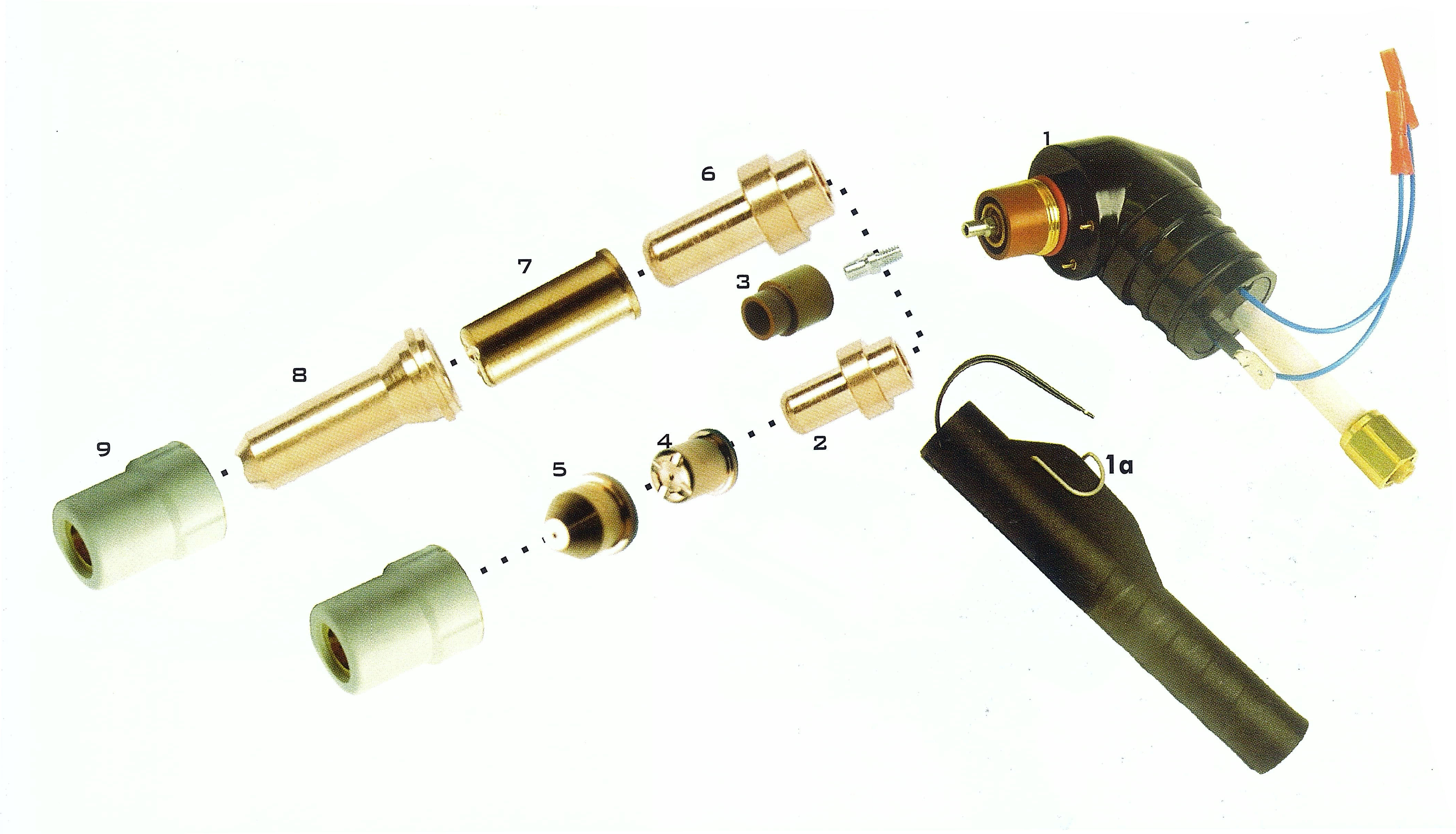 OEM Plasma Arc Cutting Torch Fast Cutting Speed Stable Performance