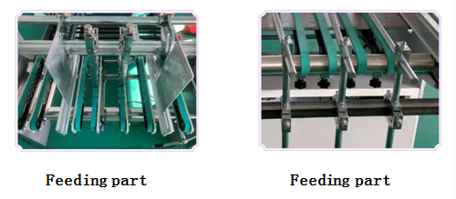CQT/800A Automatic Folder Gluer Box Making Machine 1600 KG Automatic Grade Automatic