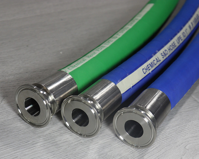 Anti Static Chemical Phosphoric Acid Hose Assembly 3 8 For Sulfuric Acid