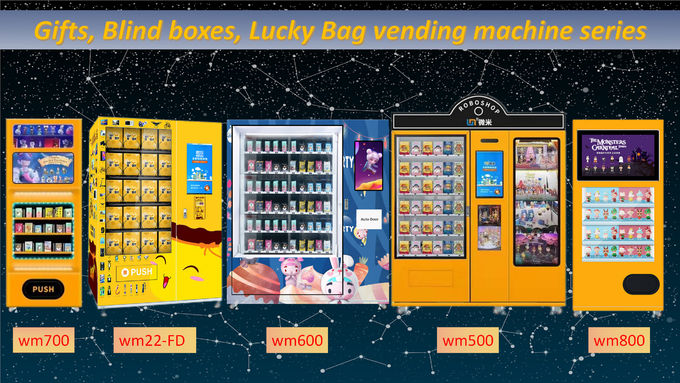 Lucky Box Gift Smart Self Service Vending Machines With 22 Inch Touch Screen
