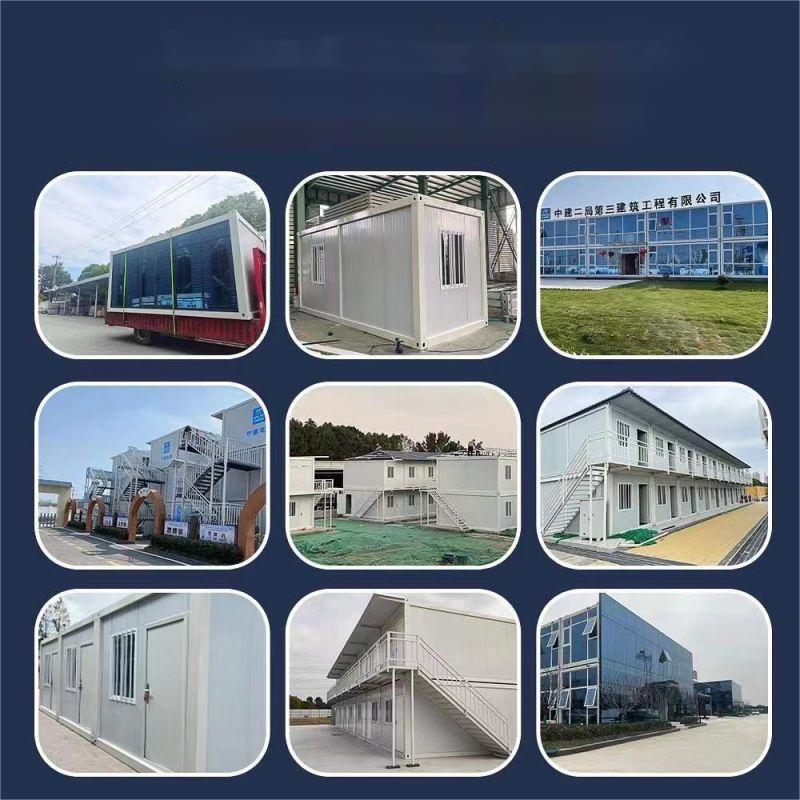 Workshop Warehouse Construction Office Container Houses Modern Modular Mini 3 Bedrooms