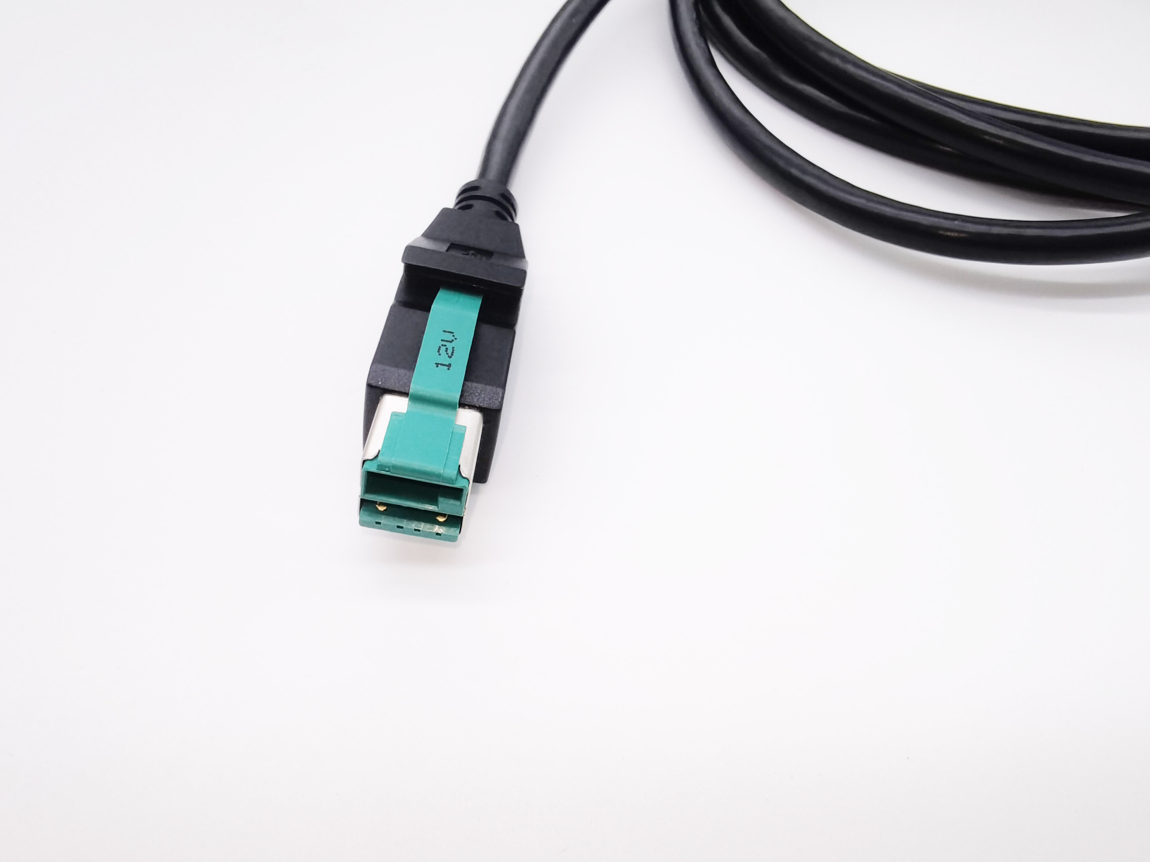 Custom Logo 24V PoweredUSB Cable 12V Male To Female Extension Cable