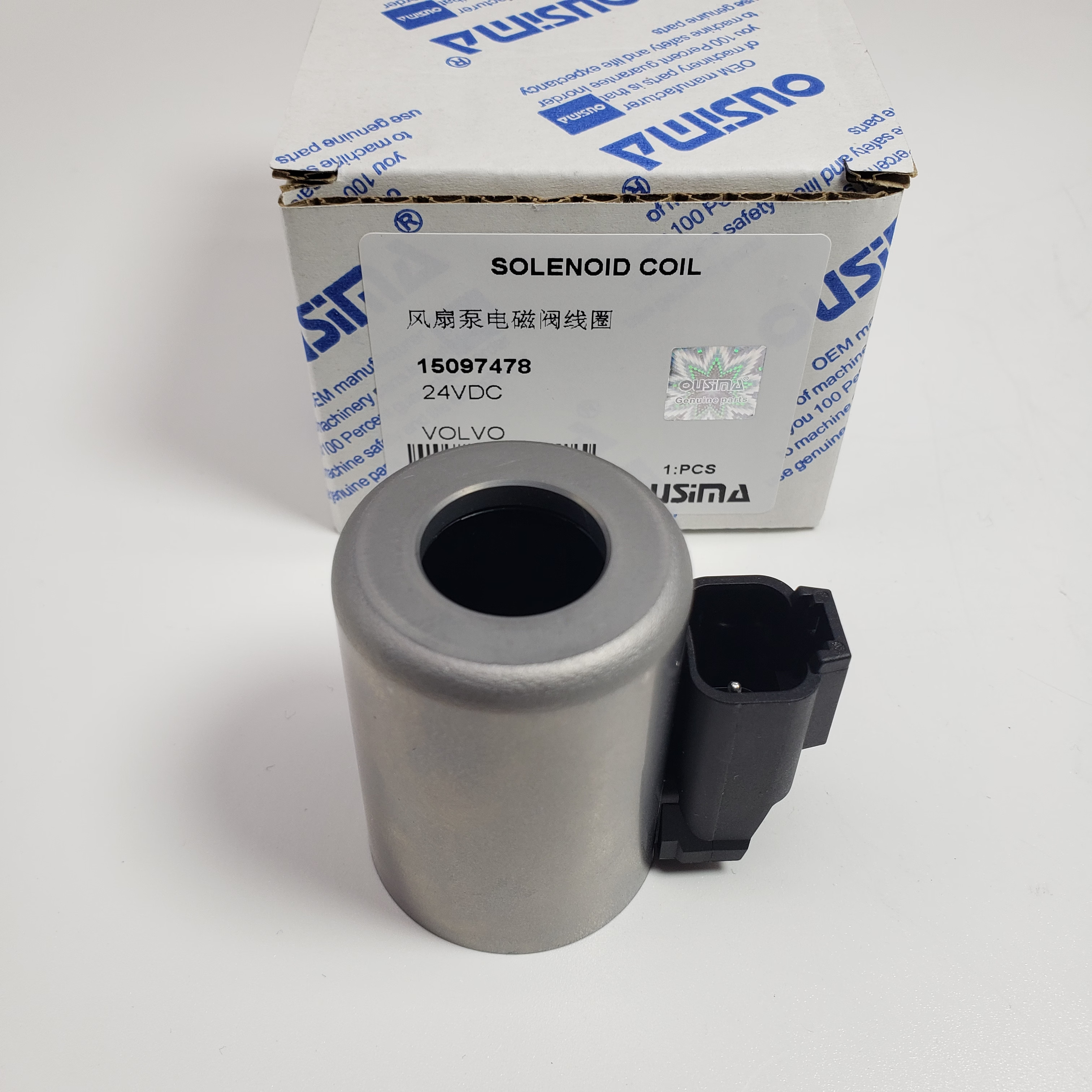 Solenoid Valve Coils VOE15097478 15097478 For VOLVO A25F A35F A40F L120G L150G