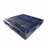 Buy cheap 1100 X 1100 Plastic Pallets Black SGS Plastic Shipping Pallets from wholesalers