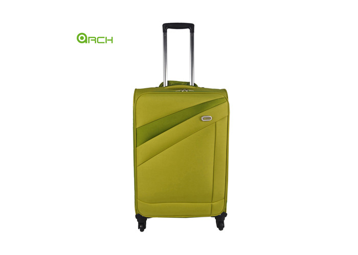 600D Polyester Travel Trolley Lightweight Luggage Bag with Quiet Dual Spinner Wheels