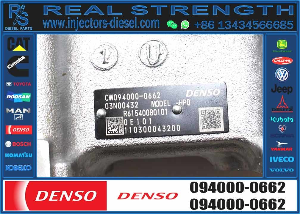 High Quality HP0 Fuel Injection Pump 094000-0660 094000-0662 Fuel Pump 07K 2854 R61540080101 For TRUCK WD615