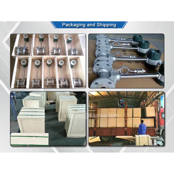 Vortex Compressed Air Flow Meter Automatic Control Steam Flow Meter