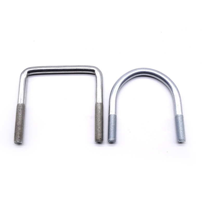 ZINC Finish U Bolt And Fastener For Customized Colors Bracket Shaped Structure