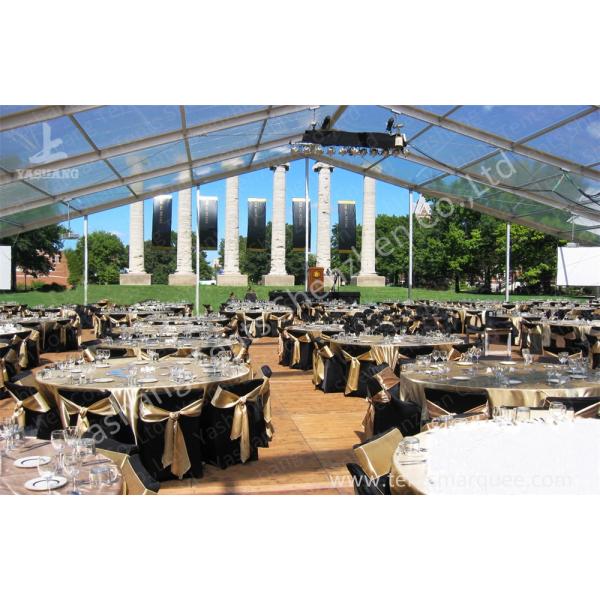 Large Square Clear Top Tent with transparent roof for Party and Event