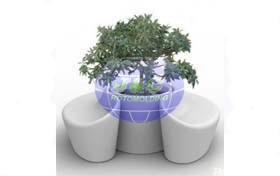 Buy cheap Plastic LLDPE Garden Tree Rotomolded Planters , Rotational Moulding Products product