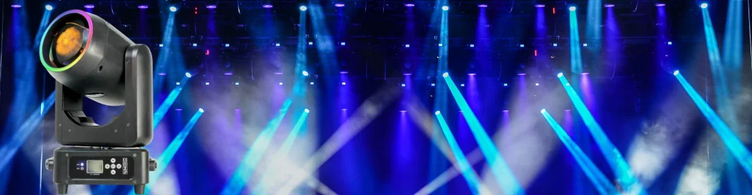CE RoHS 14 Color Plates + White Light DMX-512 150W 540&deg; Pan LED Effect Laser Dancing Moving Head Lights Beam Stage Light LED Mini Wash Moving Spot Light