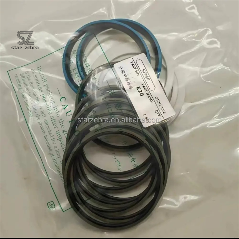 MX331 Excavator Parts E20 E17 Oil-distributing Cup Oil Seal Central Rotary Joint Oil Seal Repair Kit Long-Lasting