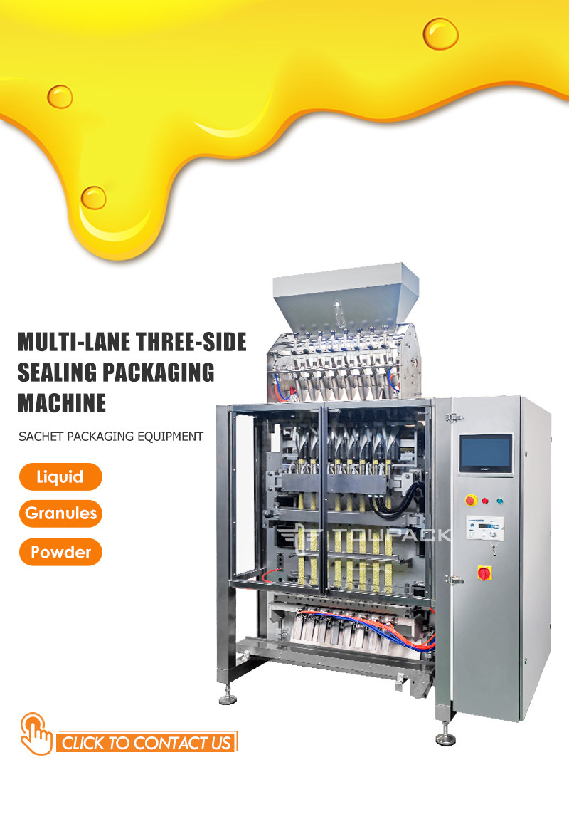 Coffee Powder Sugar Honey Multi Lane Packing Machine High Speed Sachet Packing Machine