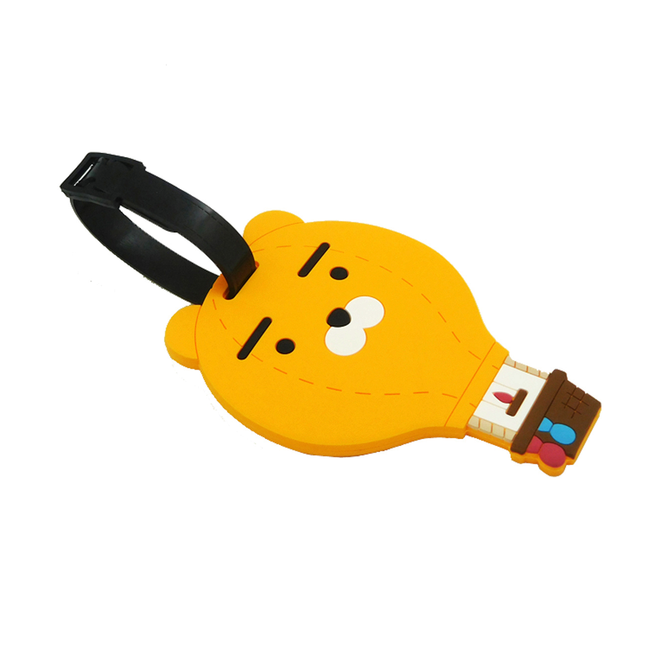 Hot SellingSoft Pvc Waterproof Travel Luggage Tag; Anime figure/cartoon character PVC travel Luggage tag