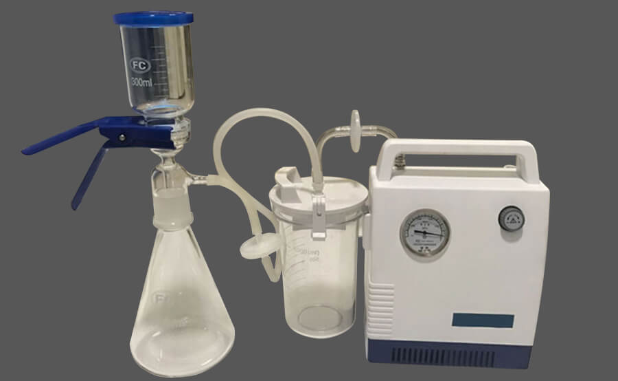 oil free vacuum pump for solvent filter