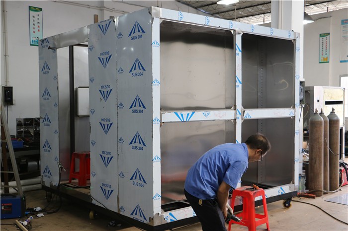 Auto Parts Walk In Stability Chamber , Custom Environmental Climatic Test Chamber