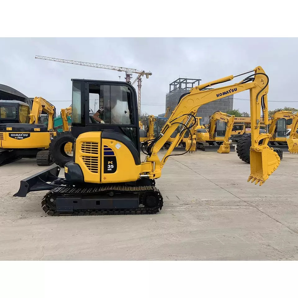 Mini Used Japan Excavator PC35MR-2 Used Komatsu Excavator PC35