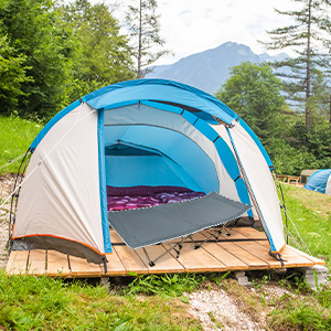 Cots for sleeping