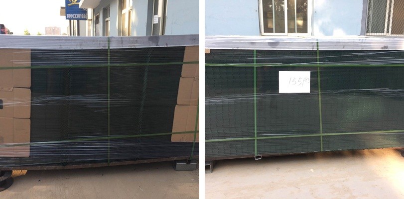 High Security Welded Mesh Fence Galvanized Wire Fence Panels Easily Assembled