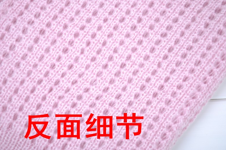 Fashion Accessory New Style Knitting Scarf Loopschal Wave Knit Scarf, Crocheted Ruffle Sca