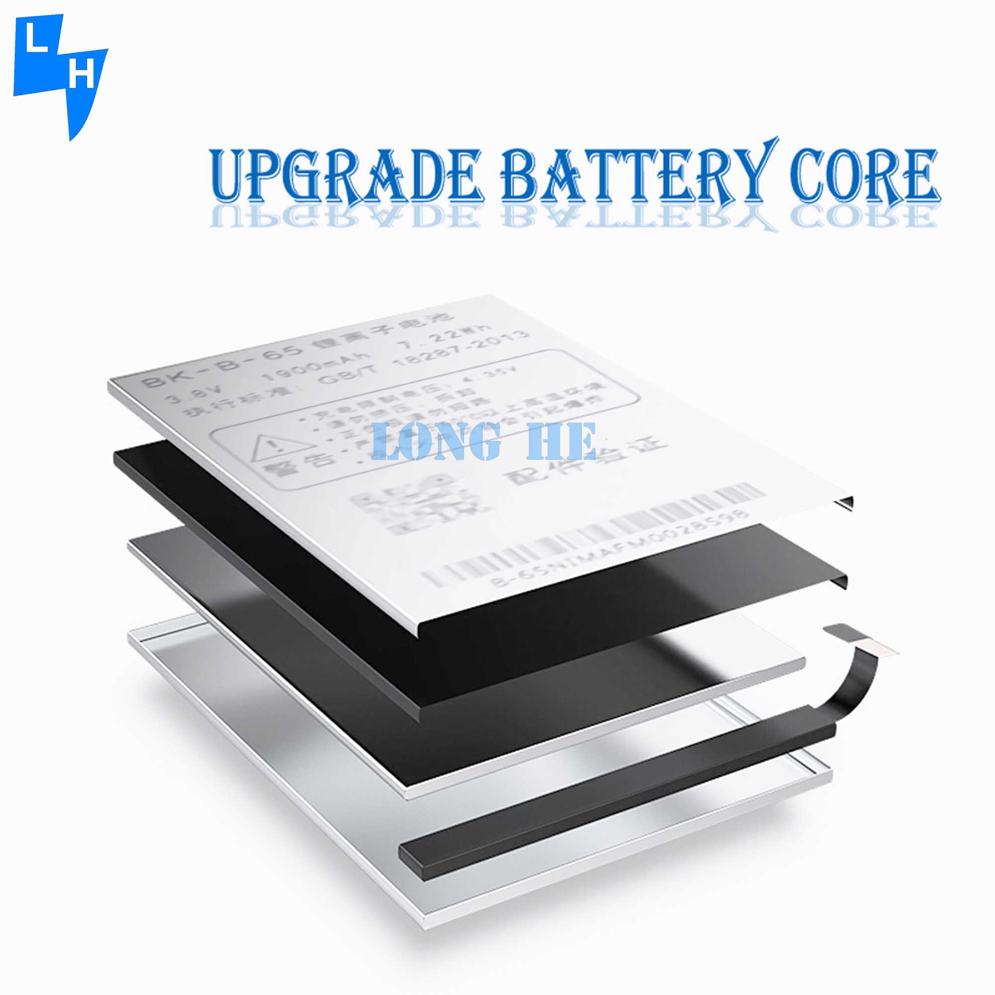 Dual IC protection 1900mAh Mobile Phone Battery B-65 for vivo Y15 2013 Y22 Y13 Y613 Y622