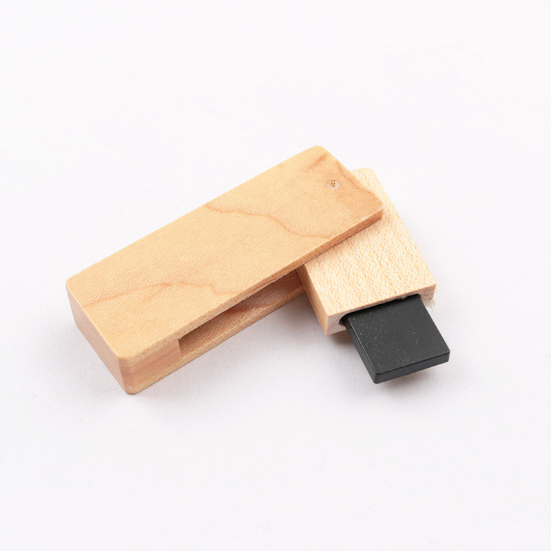 2.0 High Speed Maple Wooden USB Memory Ce Fcc Rohs H2 Test Passed