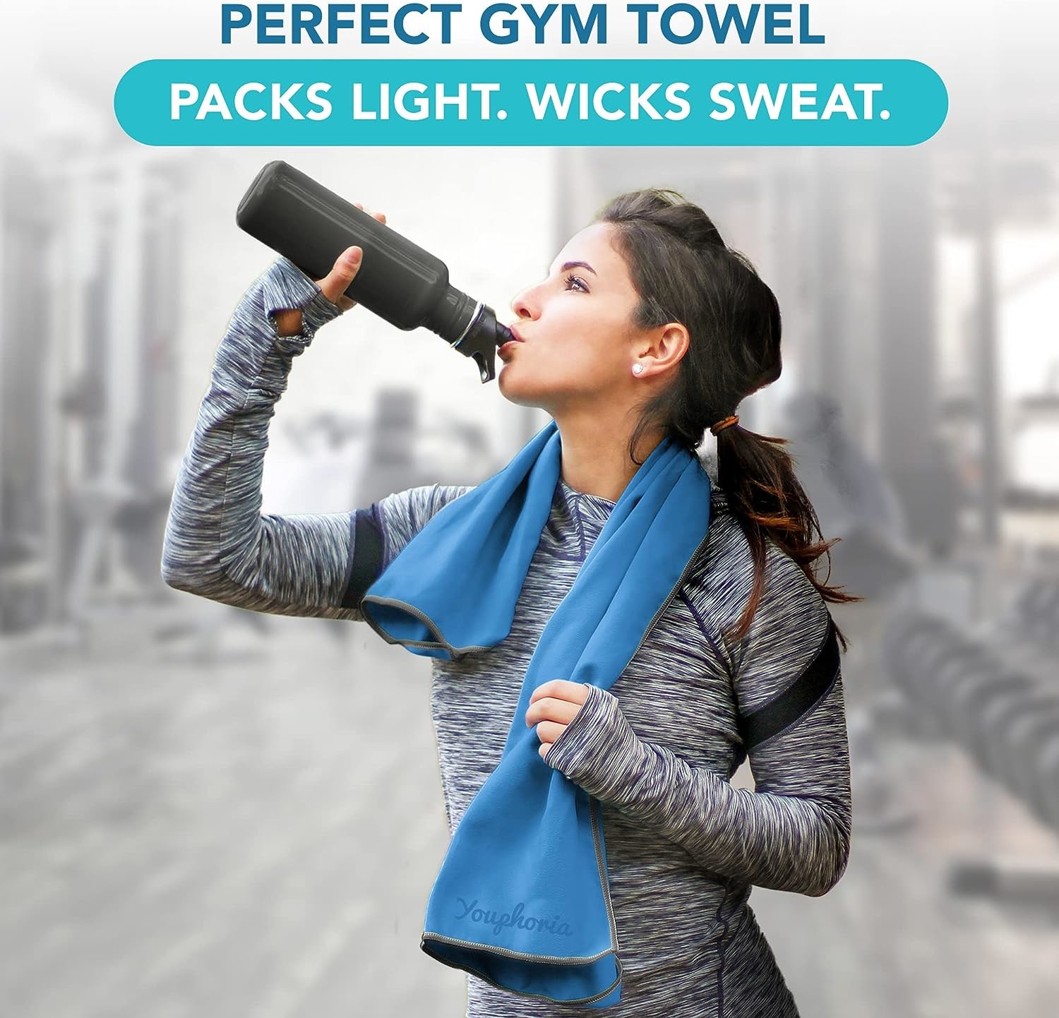 Quick Dry Custom Gym Portable Sport Microfiber Travel Towels Yoga Sports Outdoor Towel