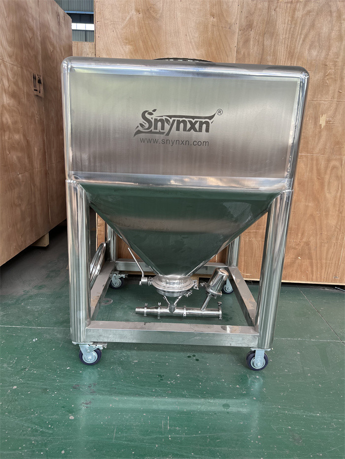 500 Lb Bin Replaceable Post Bin Blender Provides Mixing Blending Mixing Speed 3 R/min