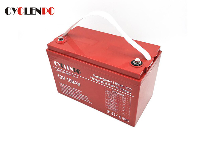 Large Capacity LiFePO4 Solar Battery BMS Protection High Efficient Charging No Explosion