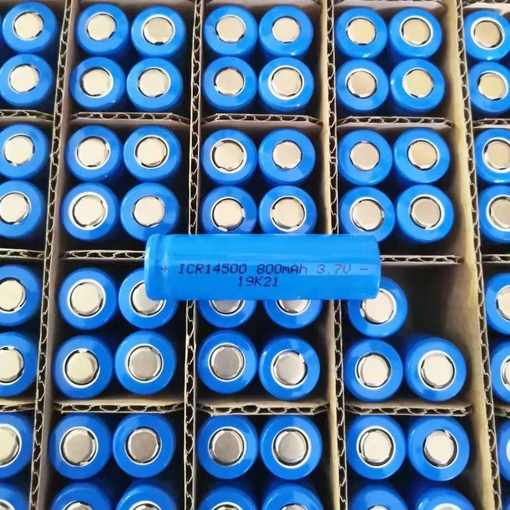 Motcell hot Sale Battery Lithium Ion 14500 3.2V Lifepo4 LFP Cell 600mAh Mini Fan Battery