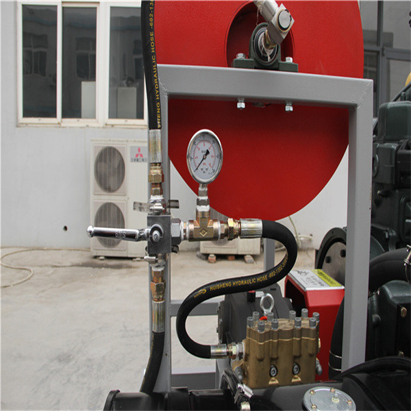 High Pressure Water Jet Pipe Cleaner Portable 20MPa 100L/Min