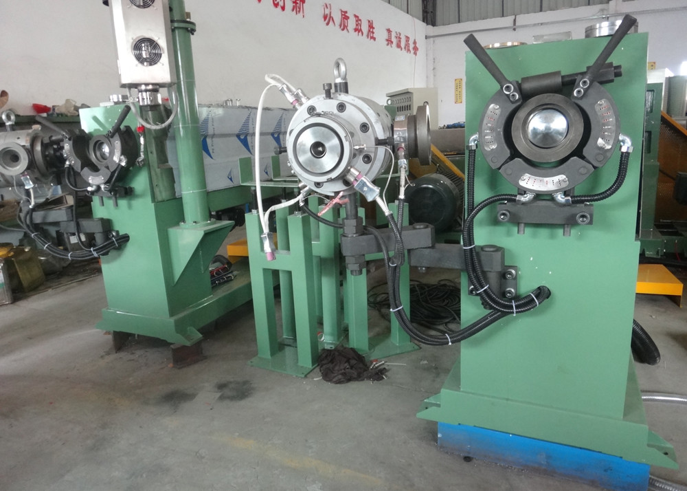 High Speed Pvc Cable Extruder Line Wire Extrusion Production