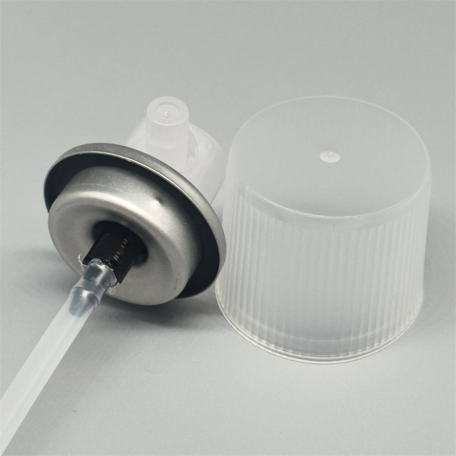 Compact Oxygen Aerosol Valve for Aviation Emergency Masks with Quick-Release Activation