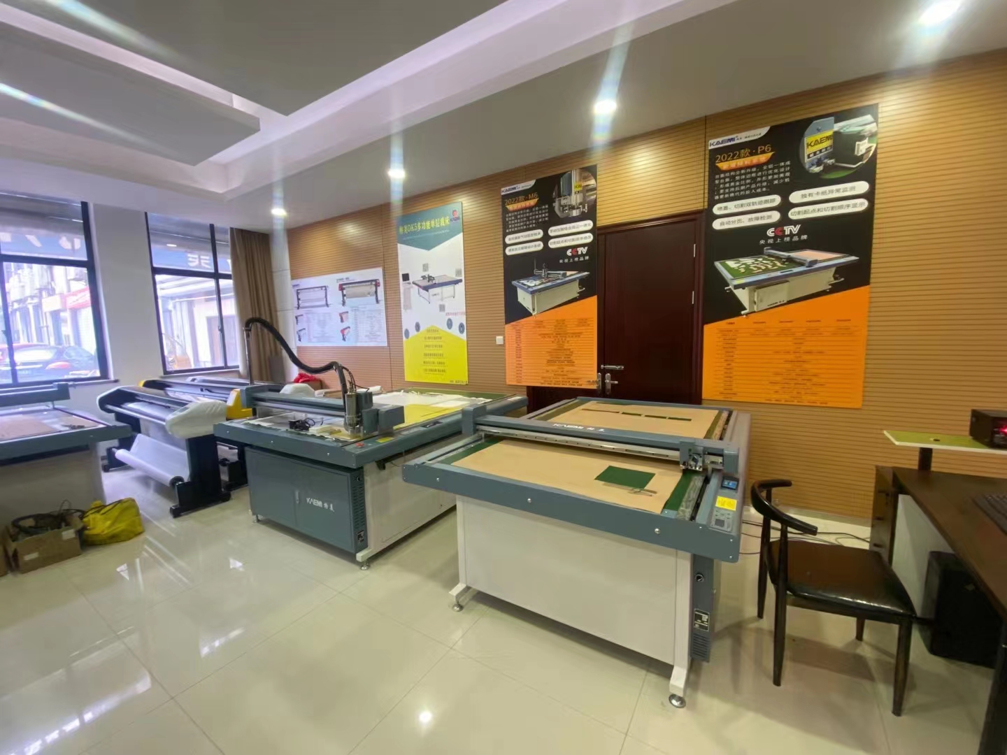 125-200cm Dual Head HP45 Paper Pattern CAD Inkjet Cutter Plotter For Kraft Paper Rolls