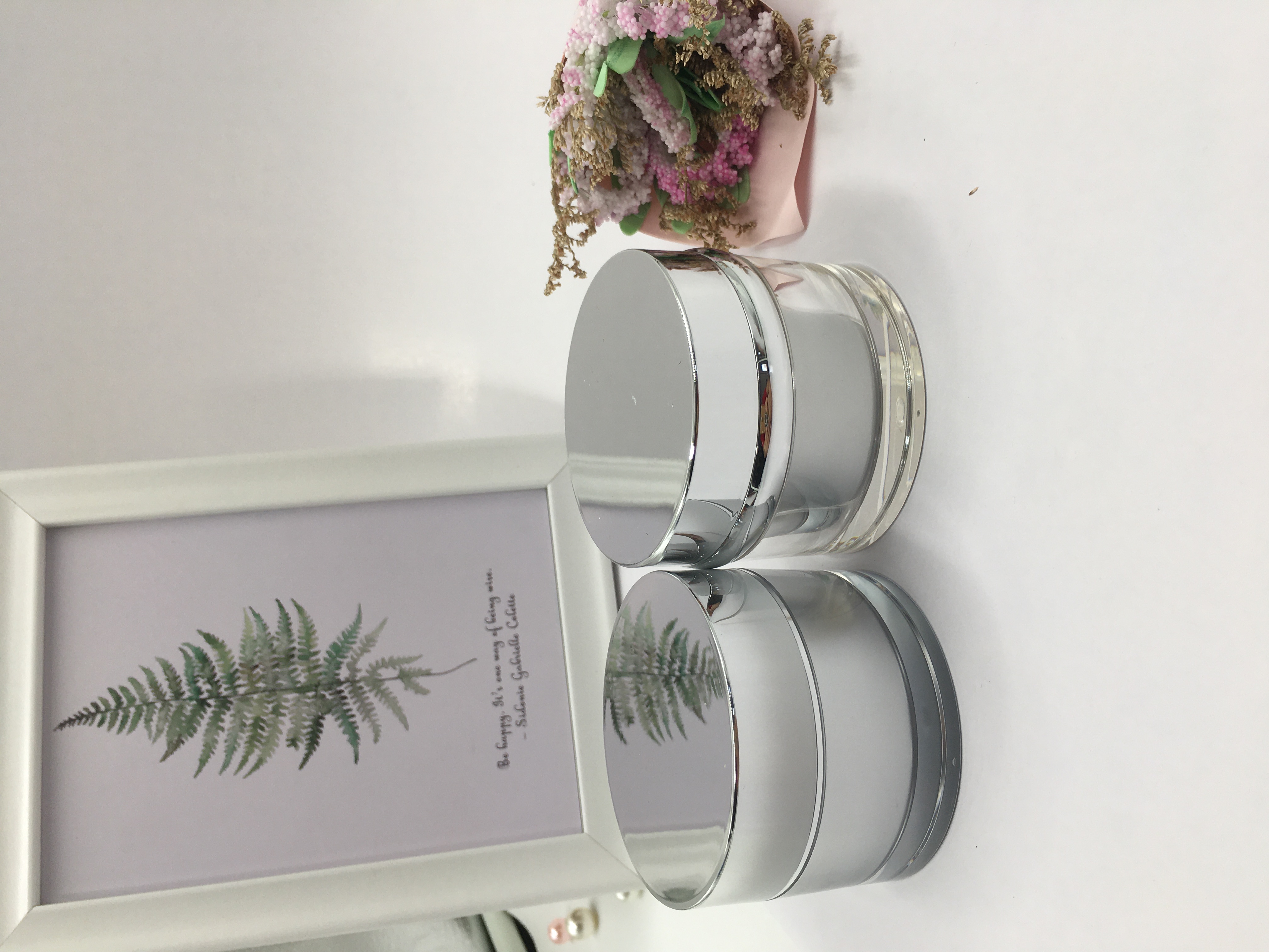 Acrylic Cream Plastic Jar Round Beautiful Cosmetic Jar Night Cream All Jar