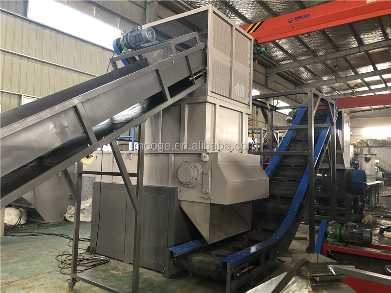 600-1500mm Plastic Shredder Machine , Aluminum Plastic Chipper Machine