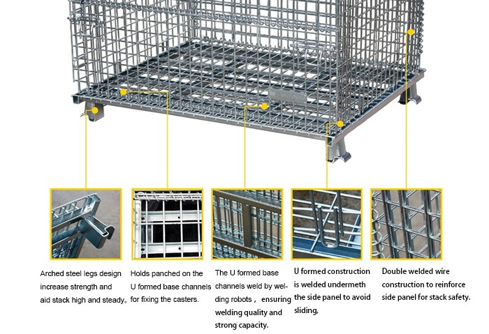  logistic wire storage cage