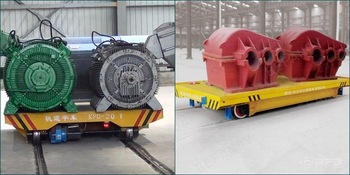 150T Conducting Railway Powered Heavy Duty Transfer Bogie