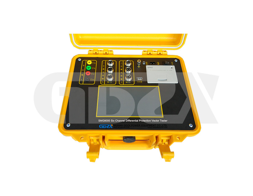 High Precision Differential Protection Vector Tester Six Channel