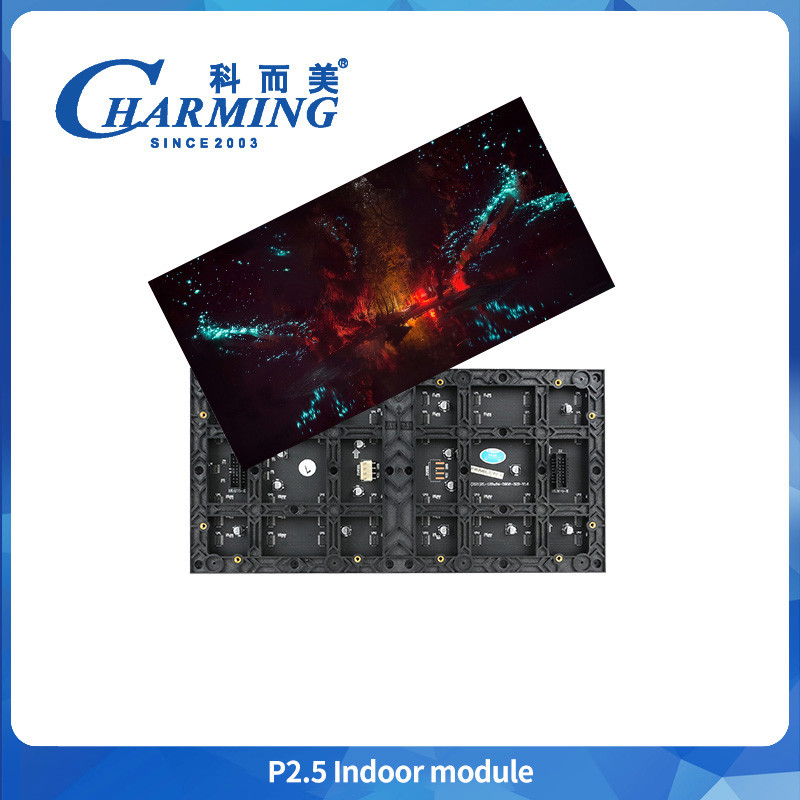 SMD 2020 P2.5 Led Indoor Module Screen 16 Bit RGB Full Colour Fixed Installation